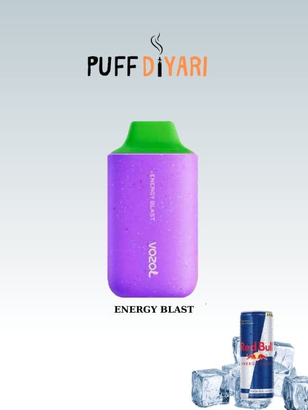 VOZOL STAR 6000 PUFF DİSPOSABLE VAPE ENERGY BLAST
