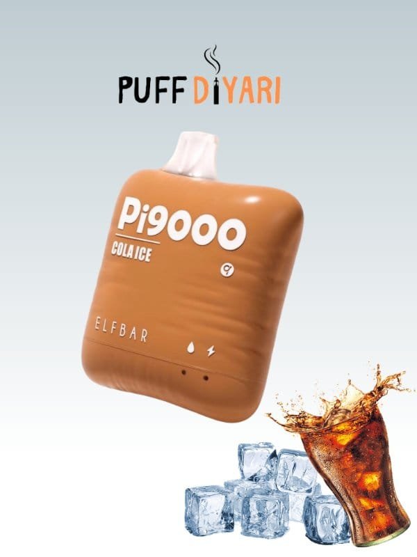 ELF BAR Pİ9000 PUFF DISPOSABLE VAPE KIT COLA ICE