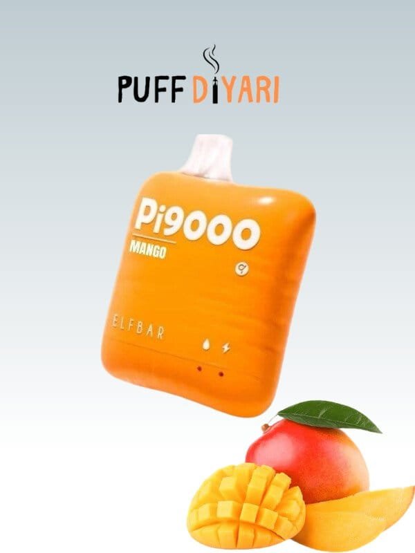 ELF BAR Pİ9000 PUFF DISPOSABLE VAPE KIT MANGO